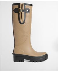 Barbour - Leighton Tall Wellies - Lyst