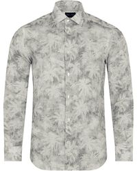 Eden Park - Shirt With Palm Trees Print - Lyst