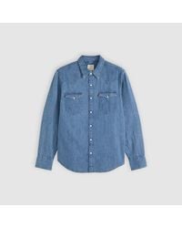Levi's - Barstow Western Standard Esta Long Sleeve Denim Shirt - Lyst