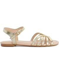 Dune - Lilou Flat Sandals - Lyst