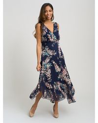 Gina Bacconi - India Chiffon Print Dress - Lyst