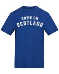 AWD - Adults Printed Scotland World Cup Tee - Lyst
