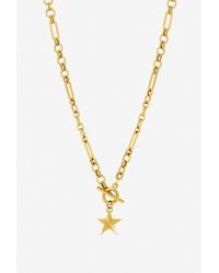 Jon Richard - Plated Waterproof Star T Bar Necklace - Lyst