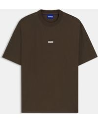 HUGO - Printed Logo Back T-Shirt With Mcmxciii Text - Lyst