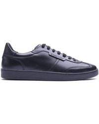 Base London - Tucker Leather Lace-Up Trainers - Lyst