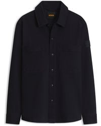 BOSS - Hbo Locky Overshirt Sn64 - Lyst