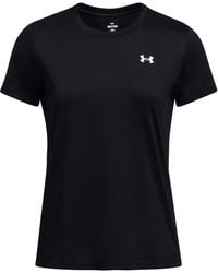 Under Armour - Tech Solid Short Sleeve Performance Gym Top - Lyst
