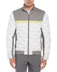 Original Penguin - Lsflzp Mock Neck Performance Jacket - Lyst