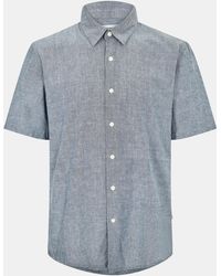 Peter Werth - Tenter Plain Short Sleeve Shirt - Lyst