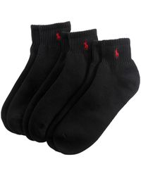 Polo Ralph Lauren - Three Pack Sport Socks - Lyst