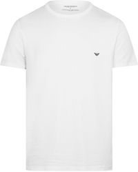 Emporio Armani - Chest Logo T Shirt - Lyst