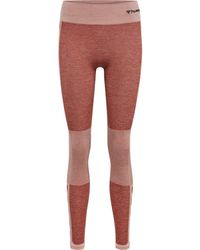Hummel - Seamless Mid Waist Tights - Lyst