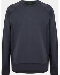 BOSS - Salbo Rib Short Sleeve Polo Shirt - Lyst