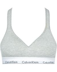 Calvin Klein - Modern Cotton Bralette Lightly Lined - Lyst