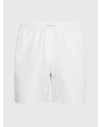 Calvin Klein - Medium Tape Swim Shorts - Lyst