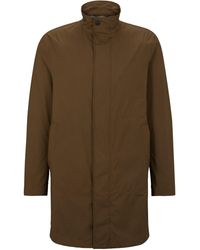 BOSS - P Jared Tape Overcoat - Lyst