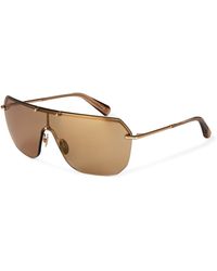 AllSaints - Ace Aviator Sunglasses - Lyst