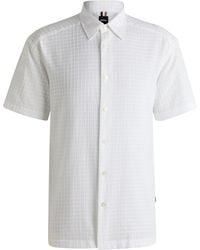 BOSS - Hbb C Cory Plain Short-Sleeve Shirt - Lyst