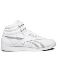 Reebok - Rbk F S Hi S High Tops Trainers White/white/s 6.5 - Lyst