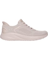 Skechers - Engineered Knitted Bungee Slip-On Runners - Lyst
