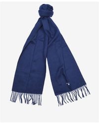Barbour - Plain Lambswool Scarf - Lyst