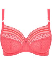 Freya - Viva Lace Underwired Side Support Bra - Lyst