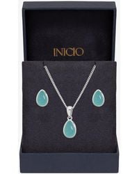Inicio - Sterling Plated Set - Lyst