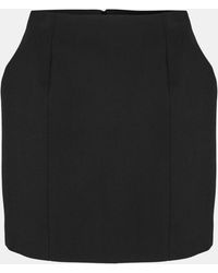 Balenciaga - Hourglass Mini Skirt - Lyst