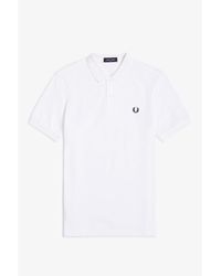 Fred Perry - Plain Polo Shirt - Lyst