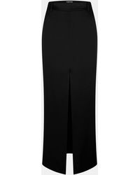 Tom Ford - Tf Tailored Midi Skirt - Lyst