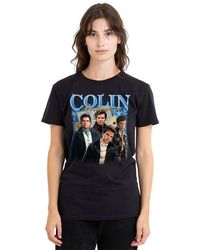 Bridgerton - Colin Vintage T-Shirt Bla - Lyst