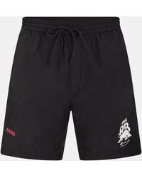 HUGO - Vcarb2 Chino Shorts - Lyst