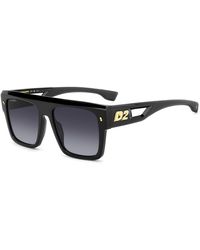 DSquared² - Dsq Sun Rectangular Sn63 - Lyst