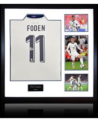 The Fan Cave - Phil Foden Signed England 2024 Shirt Elite Frame - Lyst