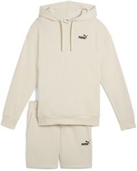 PUMA - Short Hooded Relaxed Sweat Suit 7 T Tracksuit - Lyst