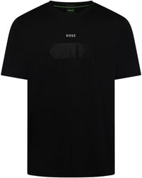 BOSS - Ts Unity Crew-Neck Short-Sleeve Cotton T-Shirt - Lyst