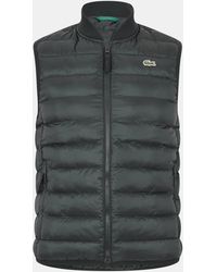 Lacoste - Quilted Gilet - Lyst