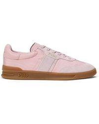 Polo Ralph Lauren - Leather Court Trainers - Lyst