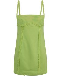 Off-White c/o Virgil Abloh - Off Laundry Fleece Mini Dress - Lyst