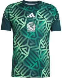 adidas - Mexico 2026 Pre-Match Short Sleeve T-Shirt - Lyst