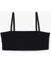 Lacoste - Quick Dry Uv Protect Technical Bralette - Lyst