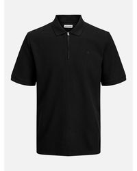 Jack & Jones - Austin Zip Polo Plus Size - Lyst