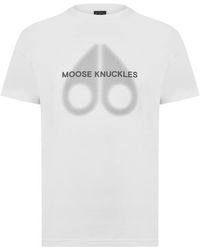 Moose Knuckles - Moose Riverdale Tee Sn44 - Lyst
