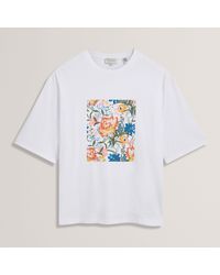 Ted Baker - Graphic Print Tee - Lyst