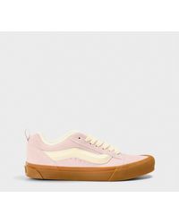 Vans - Adults Knu Skool Gum Canvas Trainers - Lyst