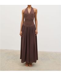 Pretty Lavish - Isadora Drop Waist Maxi Dress - Lyst