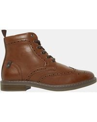 Deakins - Deaks Trigger Brogue Boots - Lyst