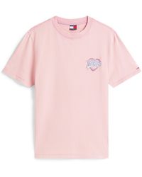 Tommy Hilfiger - Wash Heart Heart Graphic T-Shirt - Lyst