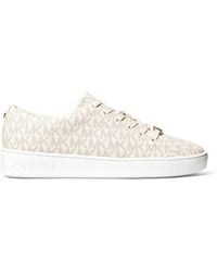 MICHAEL Michael Kors - Signature Keaton Low-Top Trainers - Lyst