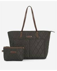 Barbour - Quilted Tote Bag - Lyst